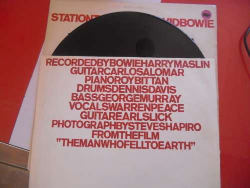 RARE!!! DAVID BOWIE - STATION TO STATION VINYL, LP, RECORD.